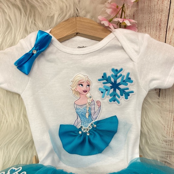 Frozen Baby Tutu Set - Picture 4 of 8